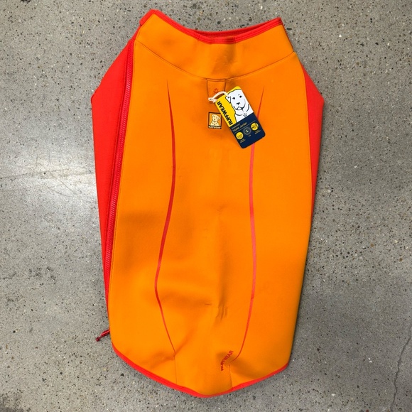 NWT Large Campfire Orange Undercoat Dog Water Jacket - Picture 5 of 8